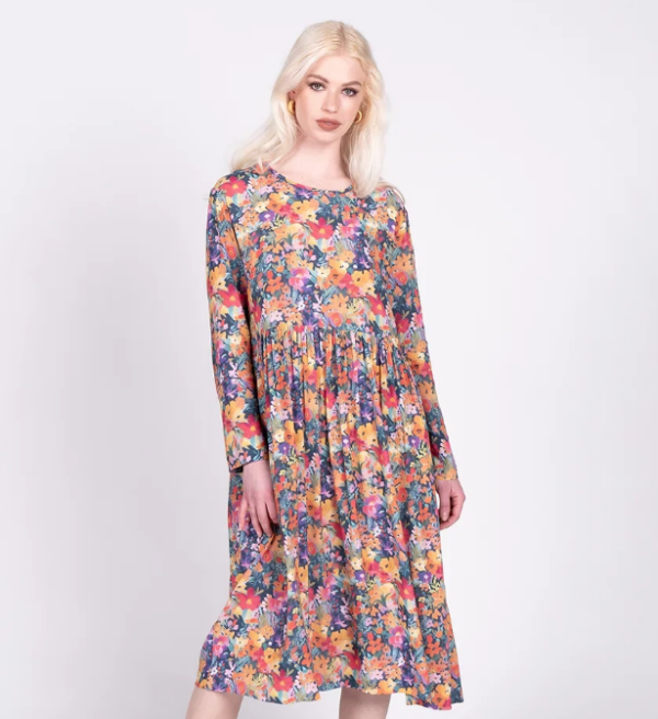 Otama Dress - Aurora Floral L/S