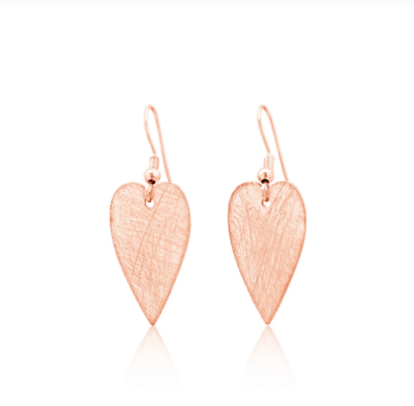 Amour Rose Gold Small Earrings