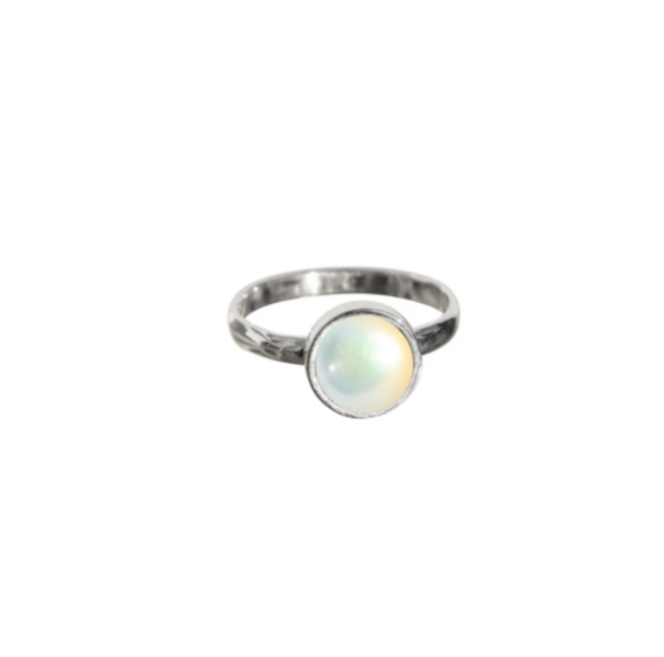 La Stele Mother of Pearl Circle Ring - Image 3