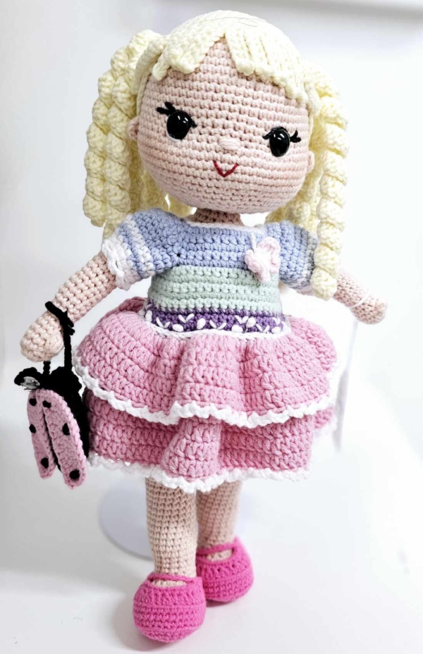 Crochet doll Blossom